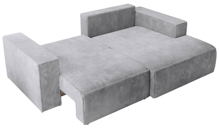 NADUVI Collection Hoekslaapbank Galine ribstof rechts