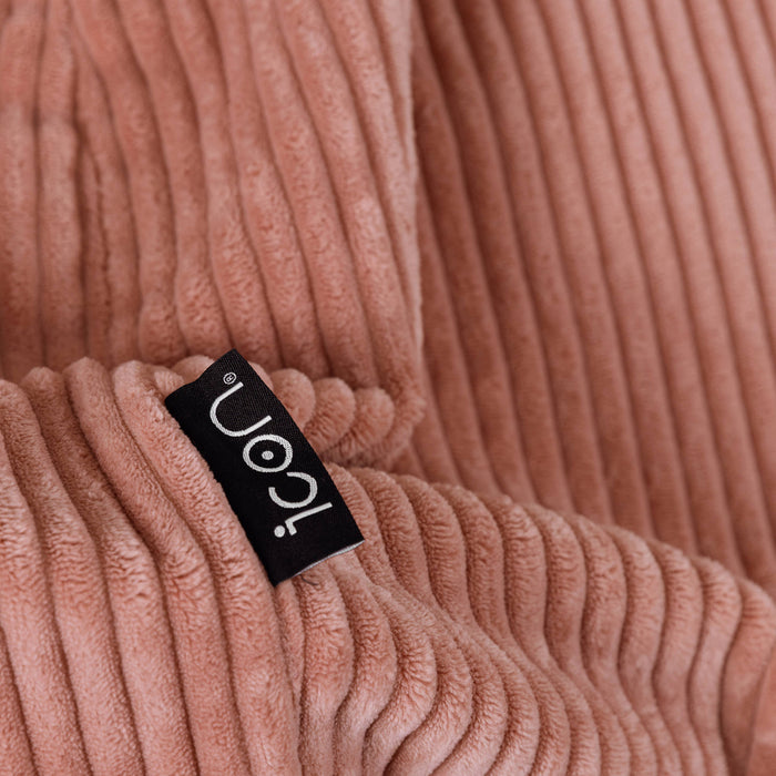 icon Kingston Zitzak - Ribfluweel - Roze