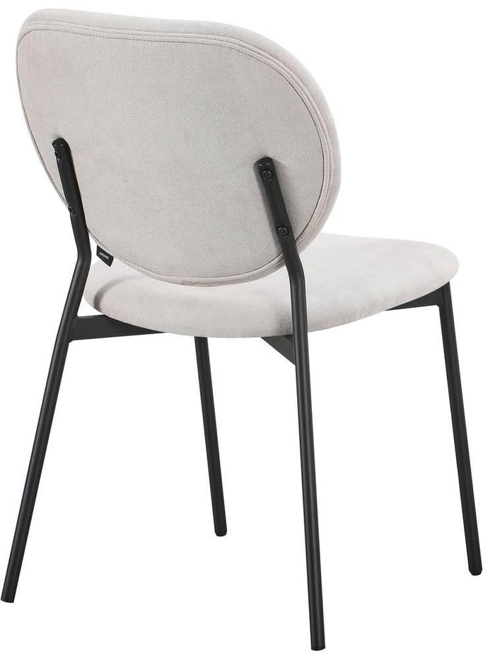 NADUVI Collection Eetkamerstoel Barto chenille