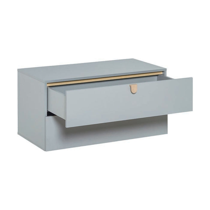 Calicosy - STIGE Commode met 2 laden - H47 cm - Grijs