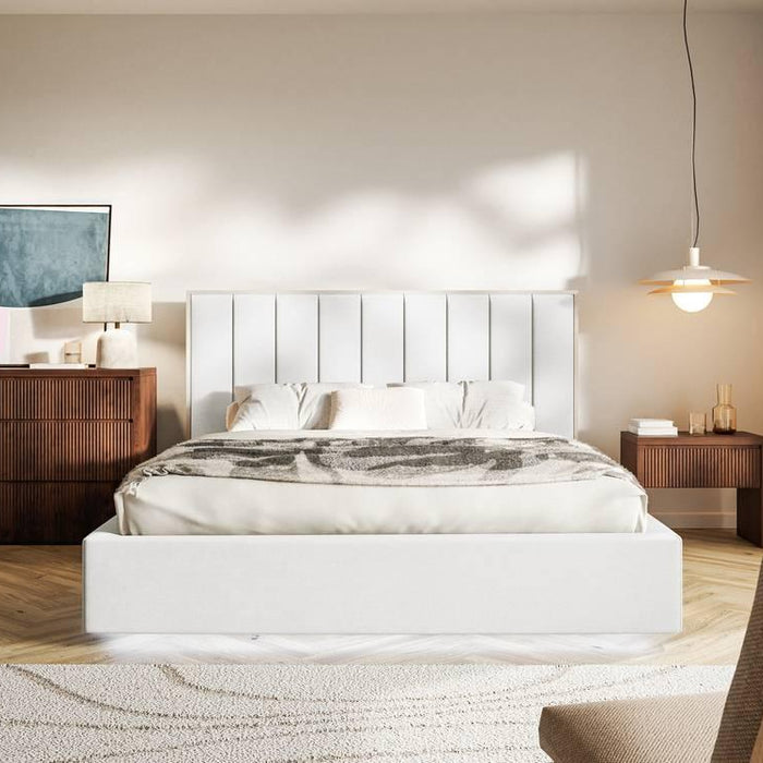 NADUVI Collection Bedframe Taavi fluweel met opbergruimte en