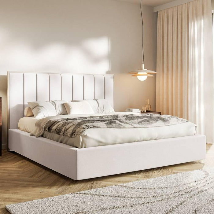 NADUVI Collection Bedframe Taavi fluweel met opbergruimte 180 x 200 cm