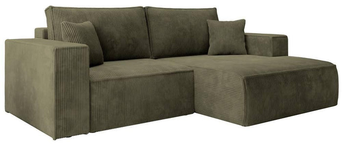 NADUVI Collection Hoekslaapbank Galine ribstof rechts