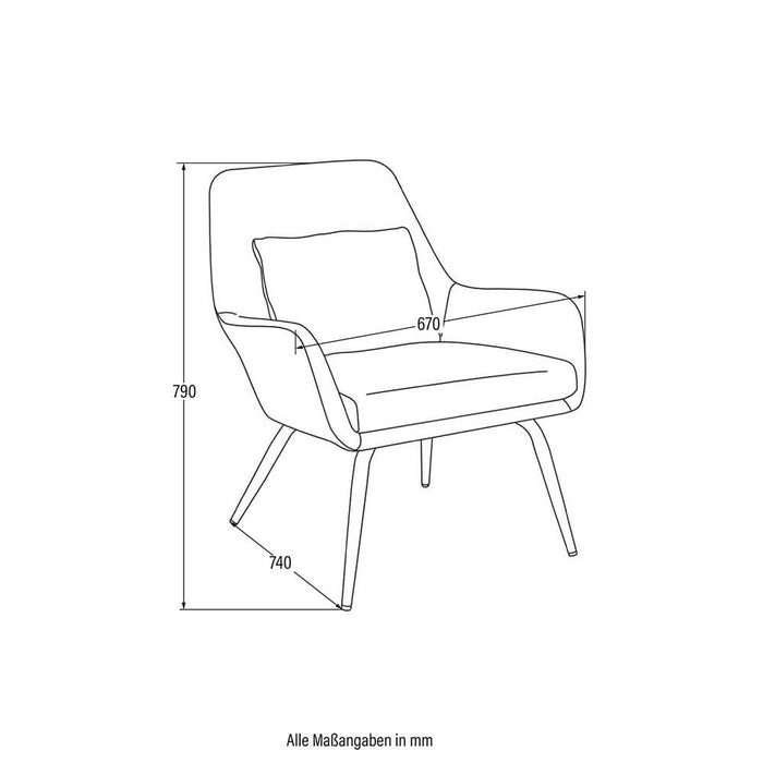 HOME DELUXE fauteuil – Webstof – Wit|Beige