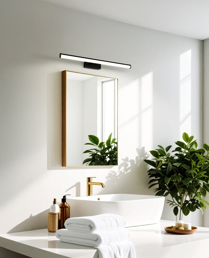 EGLO Vadumi Spiegellamp - LED - 60 cm - Zwart