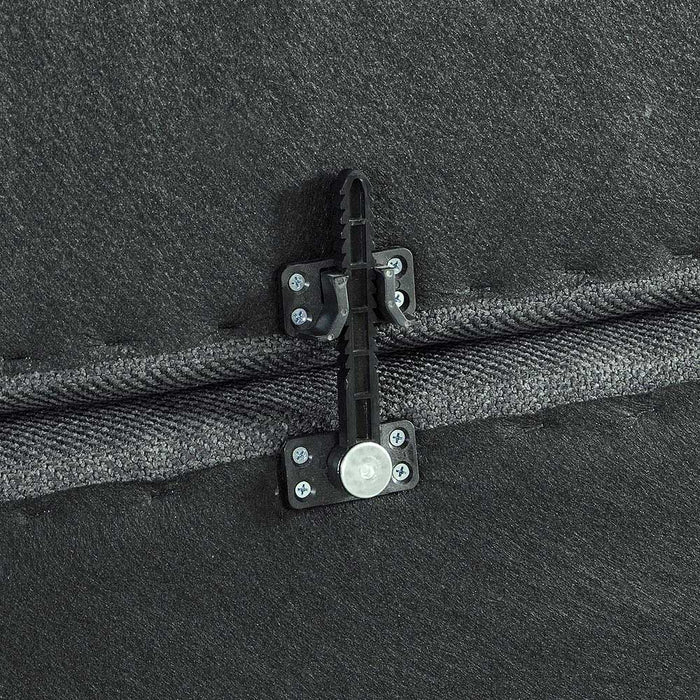 HOME DELUXE Modulaire 2-zitsbank - Webstof - Antraciet