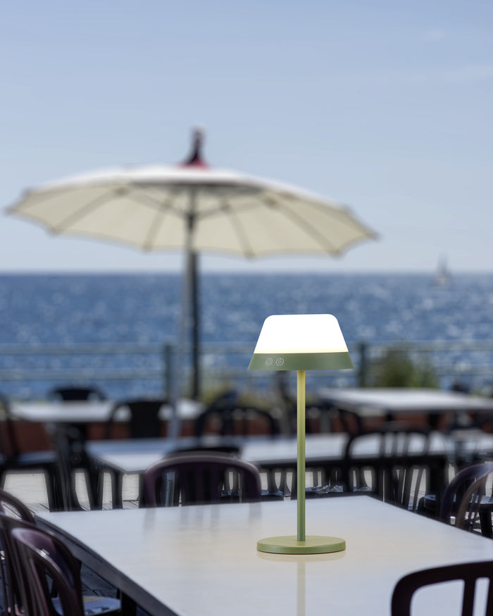 EGLO Meggiano Tafellamp - 32 cm - Groen|Wit