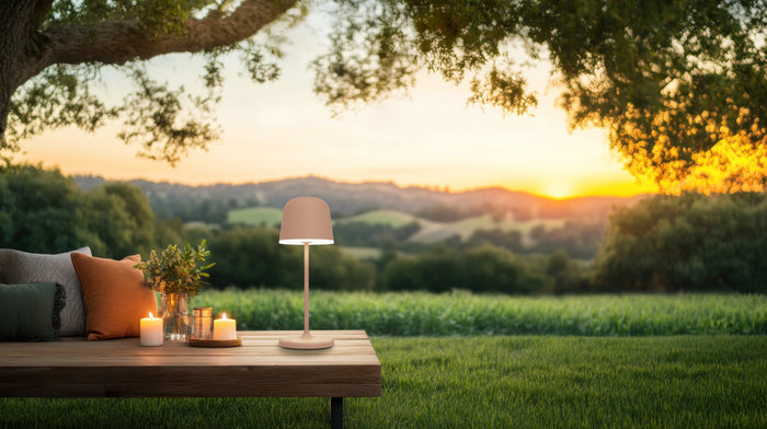 EGLO Mannera-S Tafellamp|Priklamp - USB-C - H 20 cm - Oranje