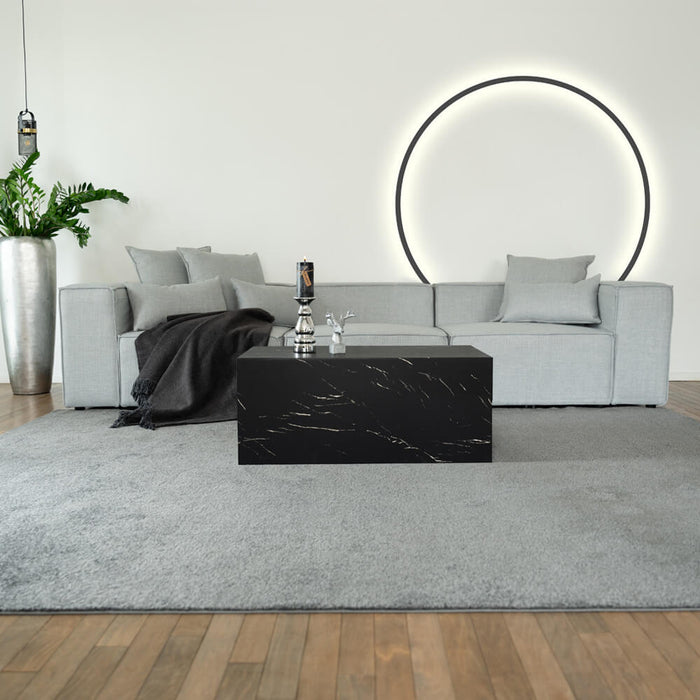 HOME DELUXE Modulaire 3-zitsbank - webstof - Lichtgrijs