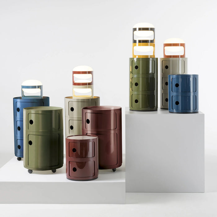 Kartell KD28 Tafellamp - Oranje