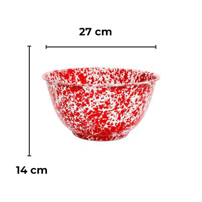 Crow Canyon Home Slakom Splatter Large, Blauw