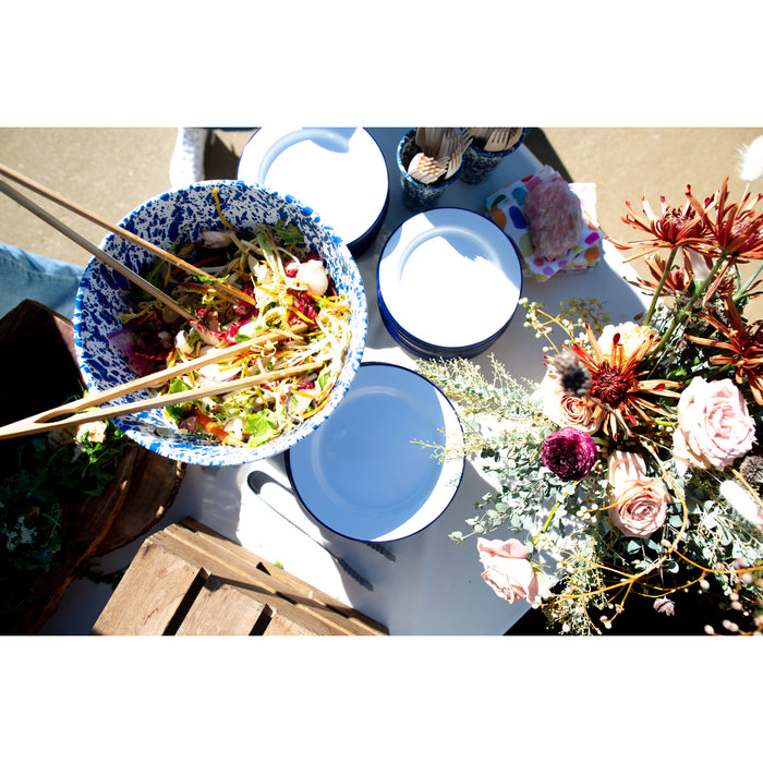 Crow Canyon Home Slakom Splatter Large, Rood