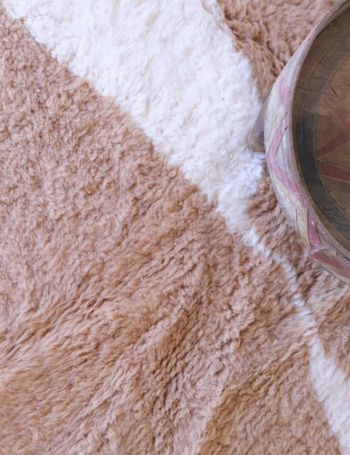 AFK Living vloerkleed Berber - handgemaakt - Wol - 165 x 267 cm