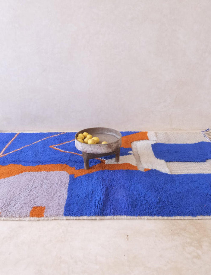 AFK Living vloerkleed Berber - handgemaakt - Wol - 155 x 248 cm