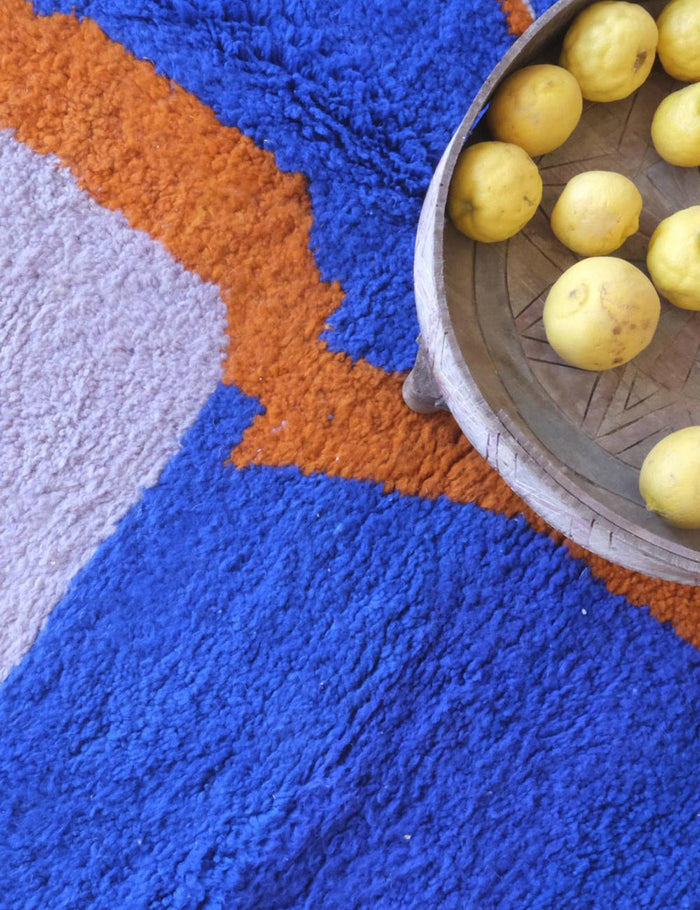 AFK Living vloerkleed Berber - handgemaakt - Wol - 155 x 248 cm