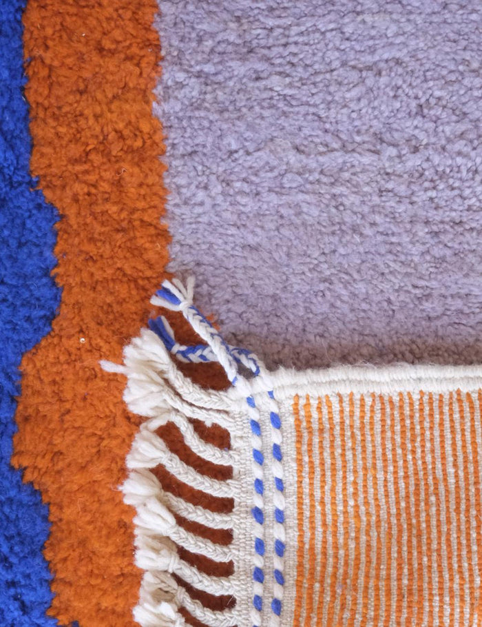 AFK Living vloerkleed Berber - handgemaakt - Wol - 155 x 248 cm