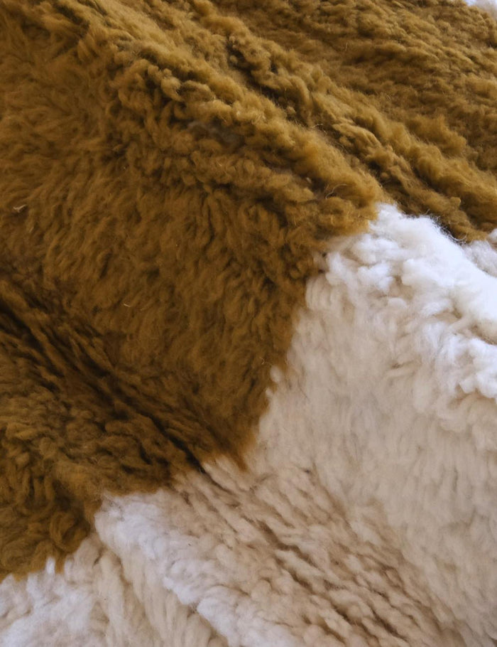 AFK Living vloerkleed Berber - handgemaakt - Wol - 228 x 266 cm