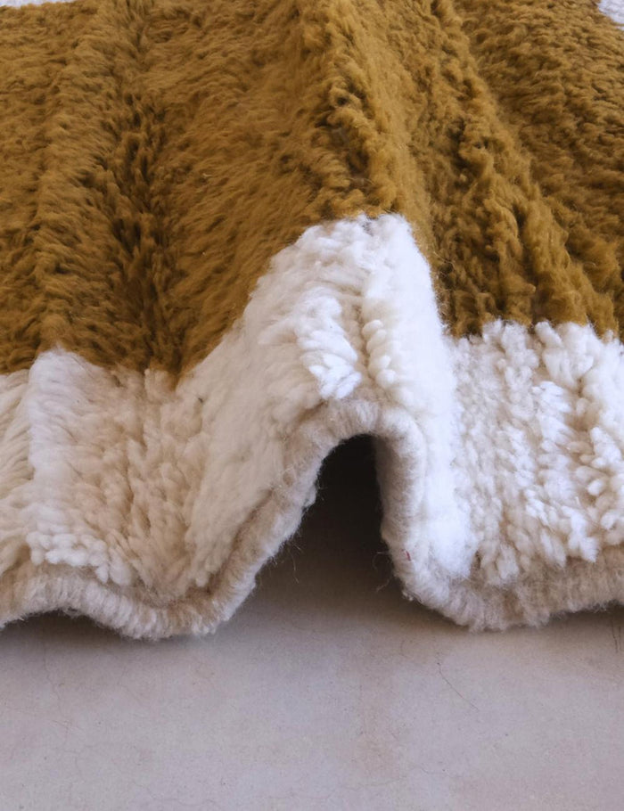 AFK Living vloerkleed Berber - handgemaakt - Wol - 228 x 266 cm