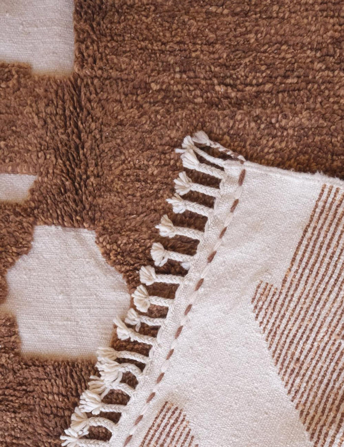 AFK Living vloerkleed Berber - handgemaakt - Wol - 220 x 283 cm