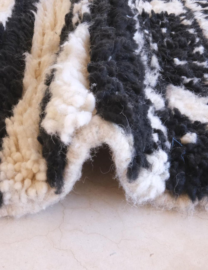 AFK Living vloerkleed Berber - handgemaakt - Wol - 184 x 267 cm