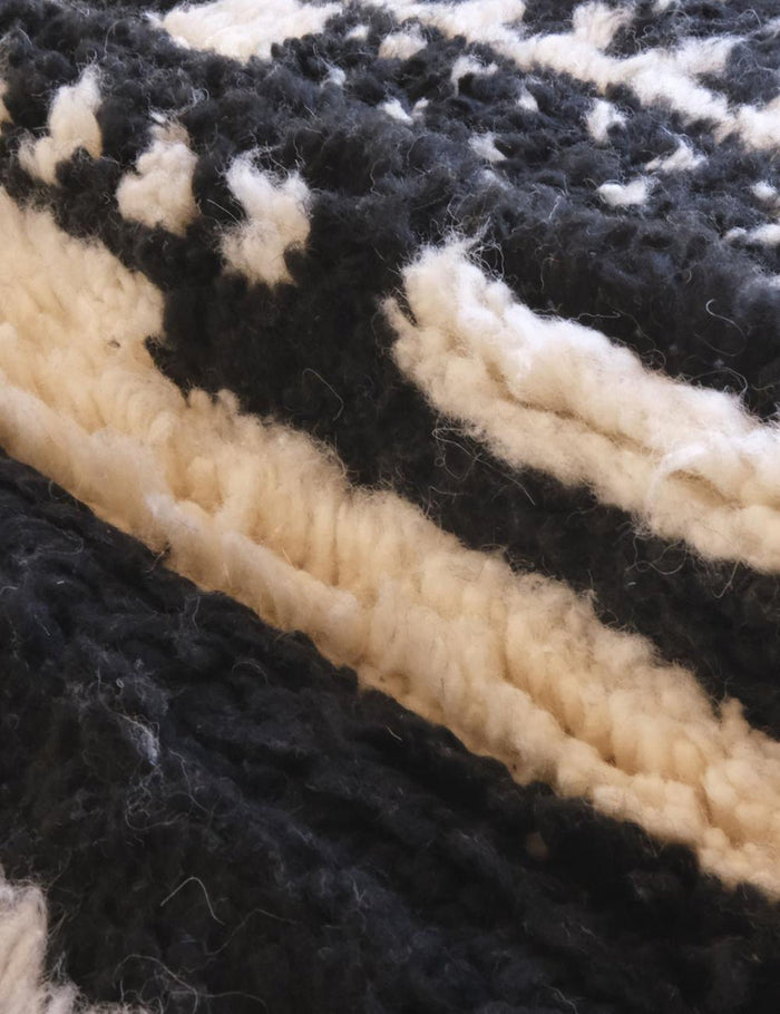 AFK Living vloerkleed Berber - handgemaakt - Wol - 184 x 267 cm