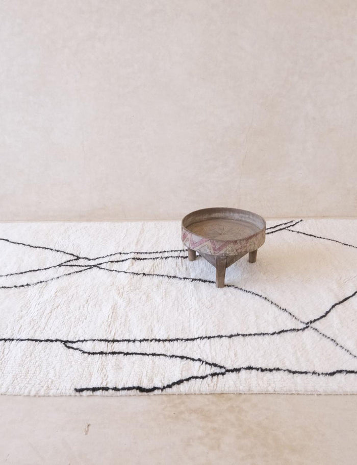 AFK Living vloerkleed Berber - handgemaakt - Wol - 165 x 265 cm