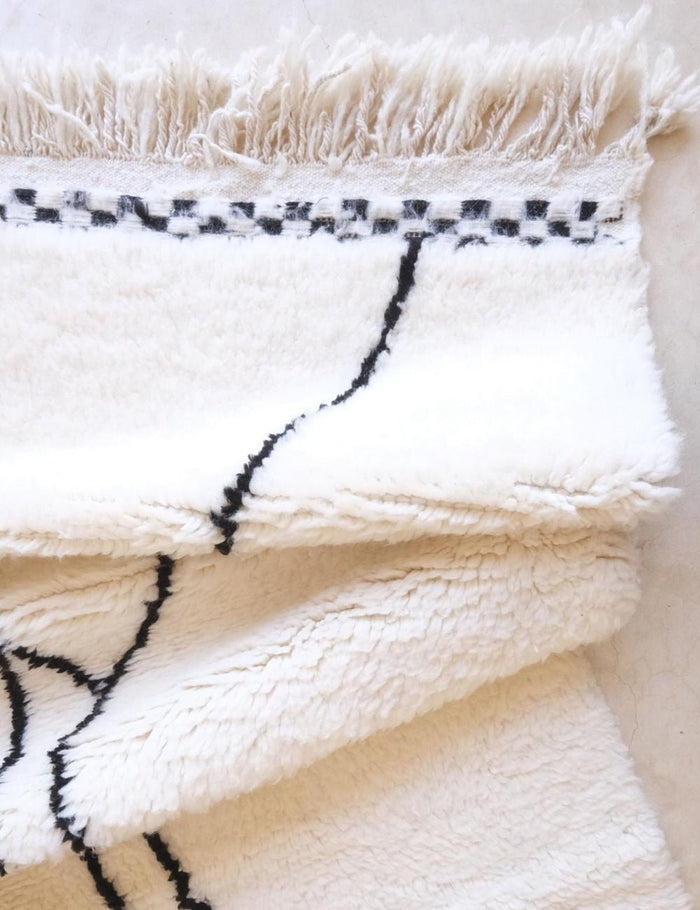 AFK Living vloerkleed Berber - handgemaakt - Wol - 165 x 265 cm