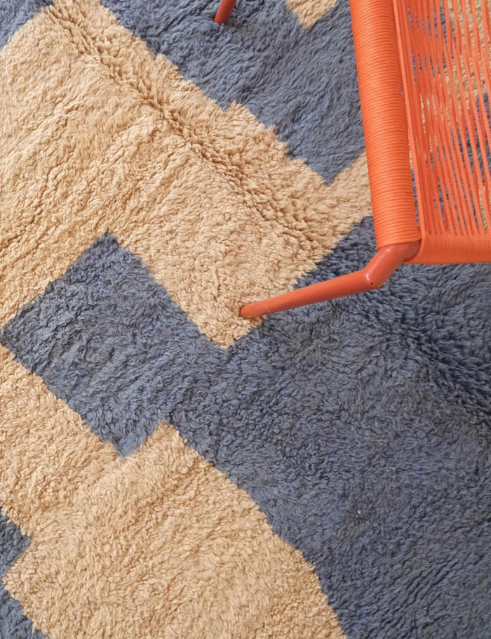 AFK Living vloerkleed Berber - handgemaakt - Wol - 254 x 347 cm