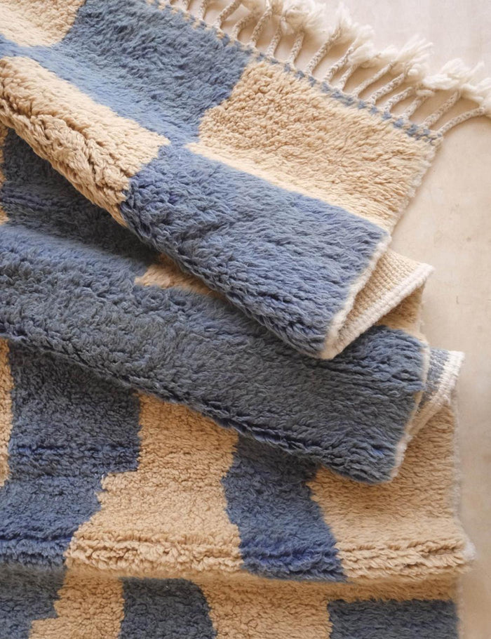 AFK Living vloerkleed Berber - handgemaakt - Wol - 254 x 347 cm