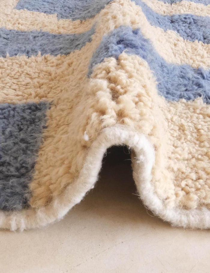 AFK Living vloerkleed Berber - handgemaakt - Wol - 254 x 347 cm