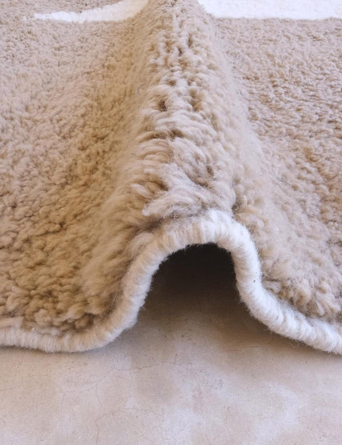 AFK Living vloerkleed Berber - handgemaakt - Wol - 248 x 350 cm
