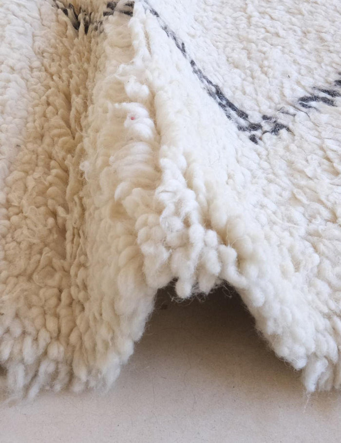 AFK Living vloerkleed Berber - handgemaakt - Wol - 207 x 283 cm