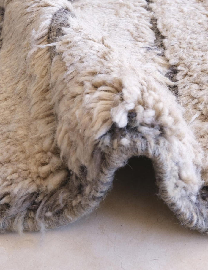 AFK Living vloerkleed Berber - handgemaakt - Wol - 215 x 314 cm