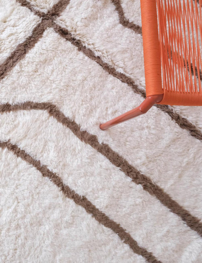 AFK Living vloerkleed Berber - handgemaakt - Wol - 245 x 352 cm