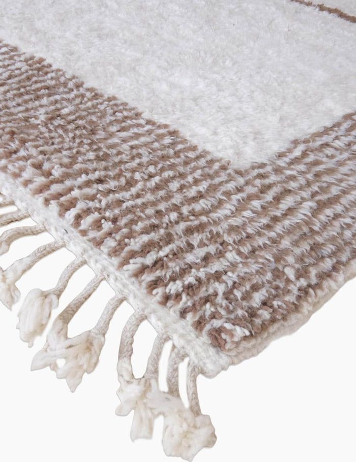 AFK Living vloerkleed Berber - handgemaakt - Wol - 245 x 352 cm