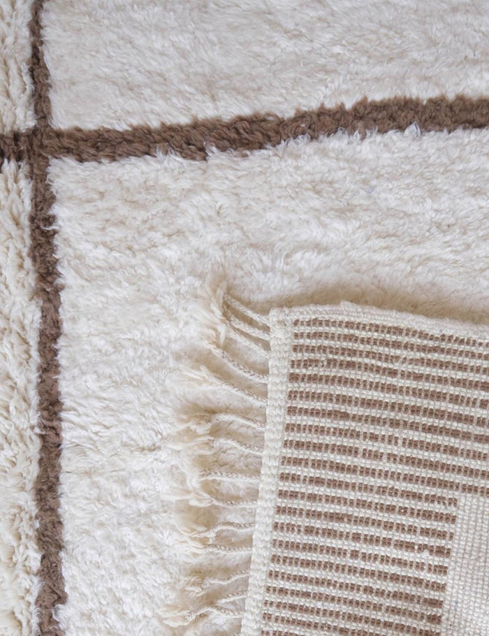 AFK Living vloerkleed Berber - handgemaakt - Wol - 245 x 352 cm