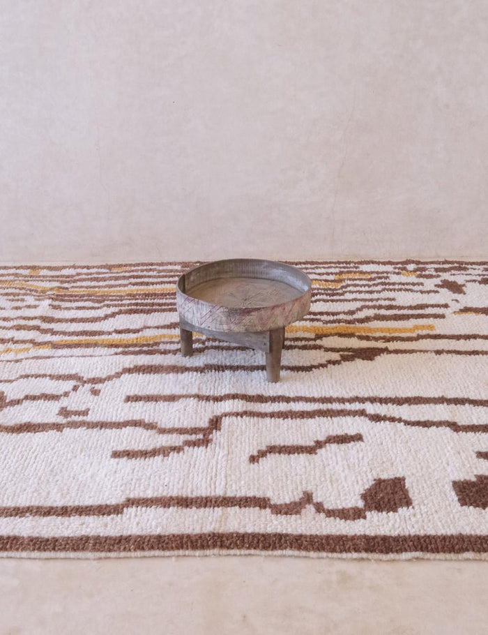 AFK Living vloerkleed Berber - handgemaakt - Wol - 185 x 256 cm