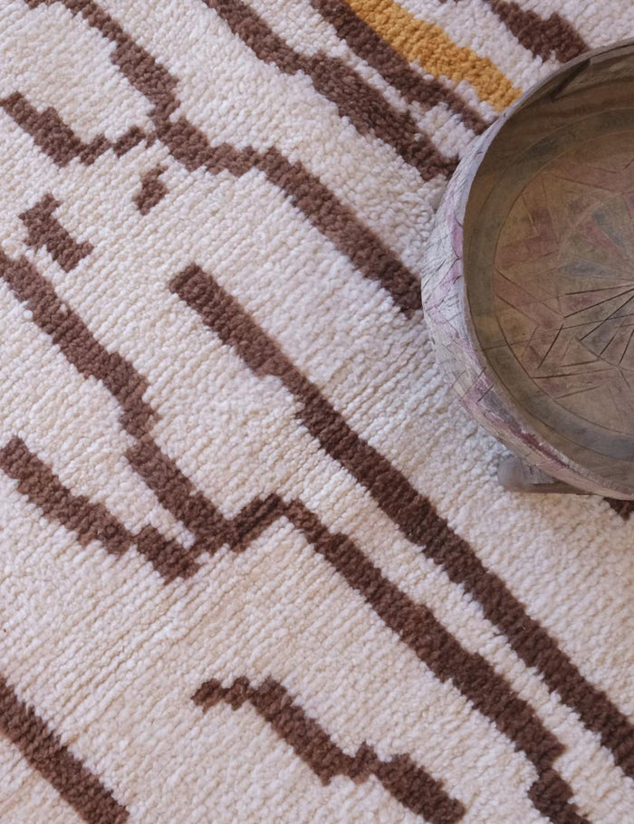 AFK Living vloerkleed Berber - handgemaakt - Wol - 185 x 256 cm