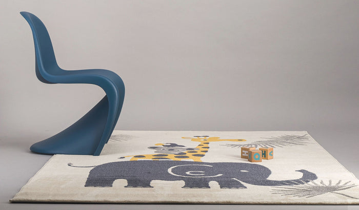 AFK Living vloerkleed Jungle - voor kinderen - veelkleurig