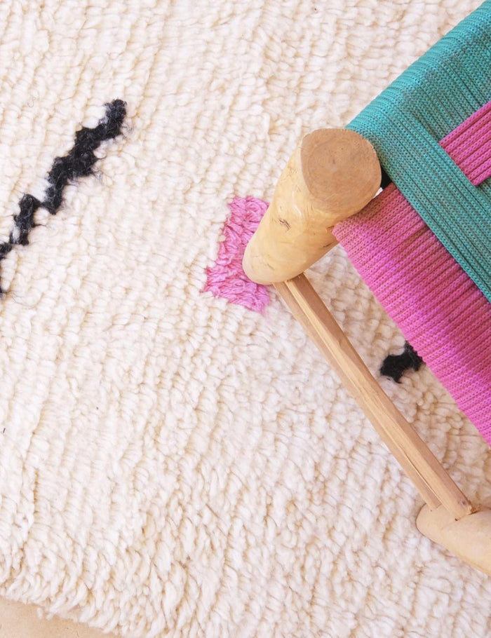 AFK Living vloerkleed Berber - handgemaakt - Wol - 245 x 352 cm