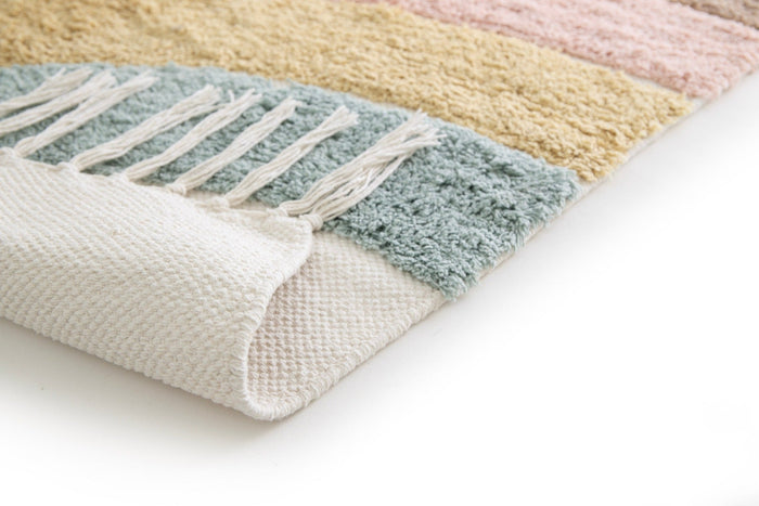 AFK Living vloerkleed Rainbow - voor kinderen - Katoen