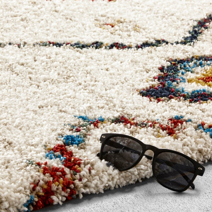 AFK Living vloerkleed Native - shaggy - veelkleurig