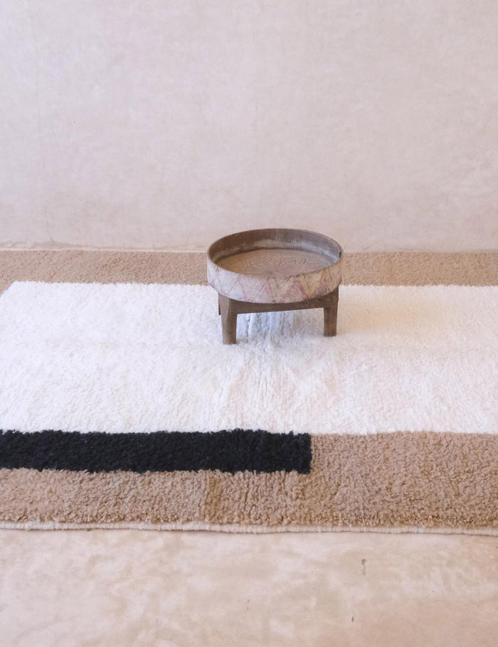 AFK Living vloerkleed Berber - handgemaakt - Wol - 164 x 252 cm