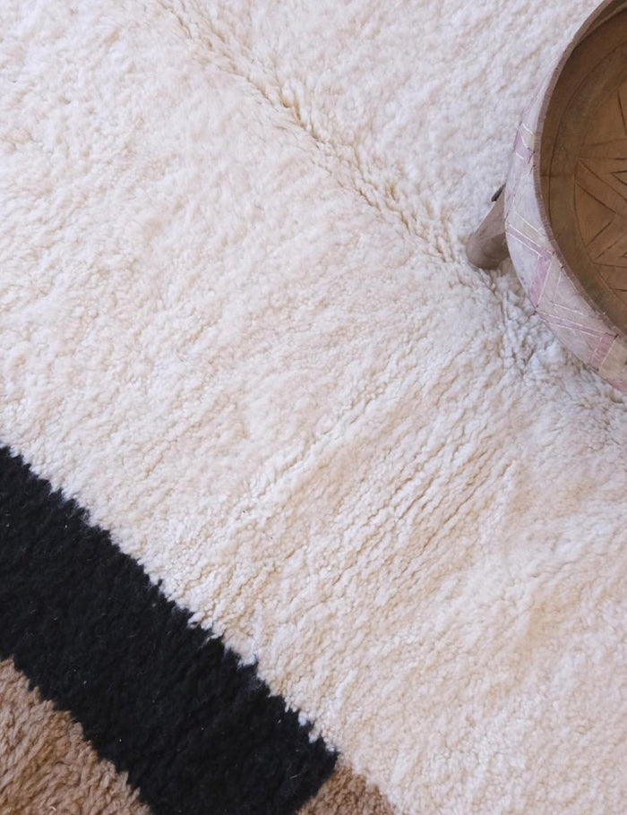 AFK Living vloerkleed Berber - handgemaakt - Wol - 164 x 252 cm