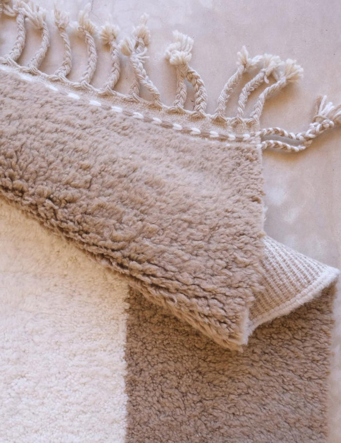 AFK Living vloerkleed Berber - handgemaakt - Wol - 164 x 252 cm