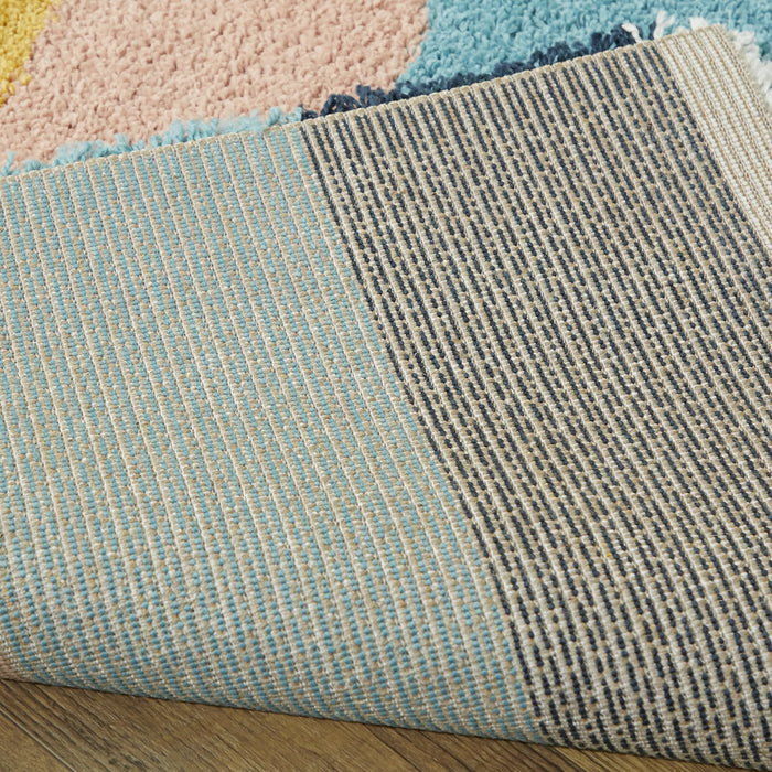 AFK Living vloerkleed Colors - voor kinderen - blauw