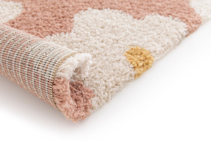 AFK Living vloerkleed Bloemen - voor kinderen - roos