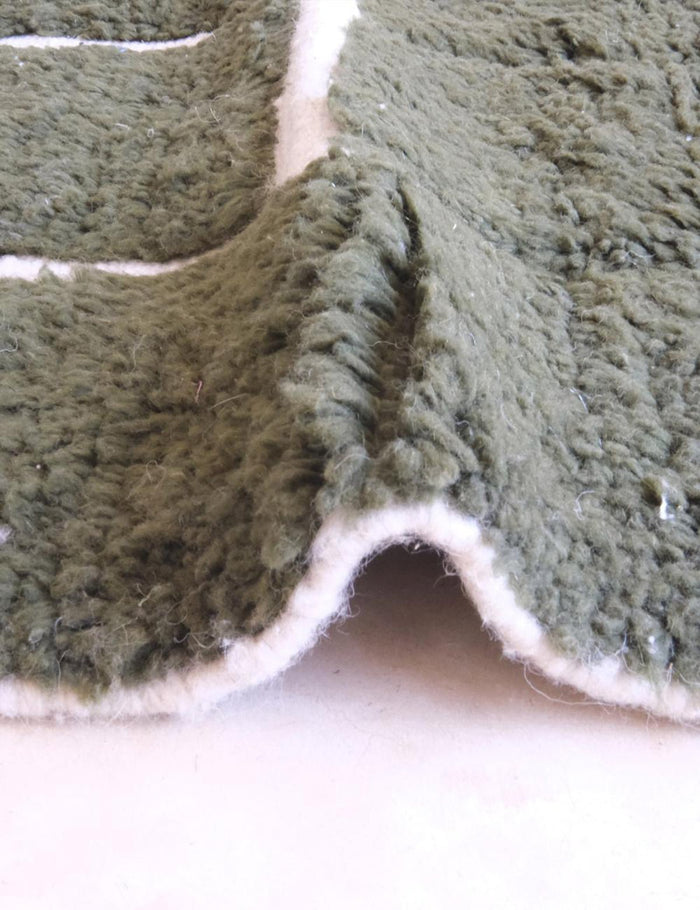 AFK Living vloerkleed Berber - handgemaakt - Wol - 216 x 294 cm