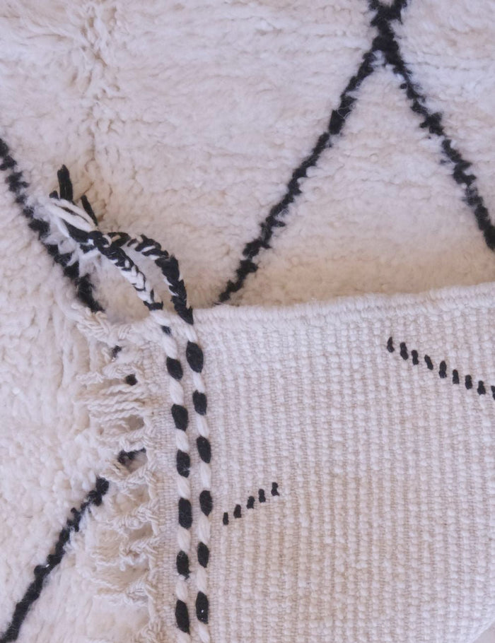 AFK Living vloerkleed Berber - handgemaakt - Wol - 133 x 181 cm