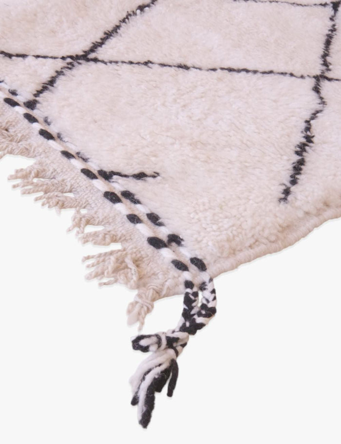 AFK Living vloerkleed Berber - handgemaakt - Wol - 133 x 181 cm